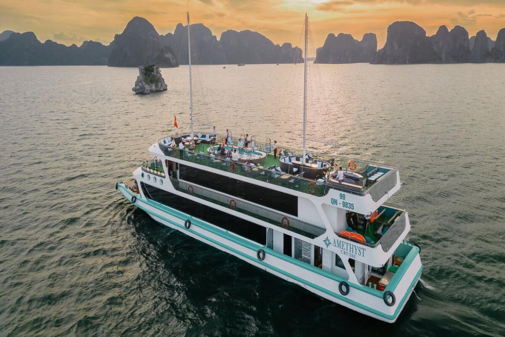 Du Thuyền Hạ Long 1 Ngày Amethyst Cruise
