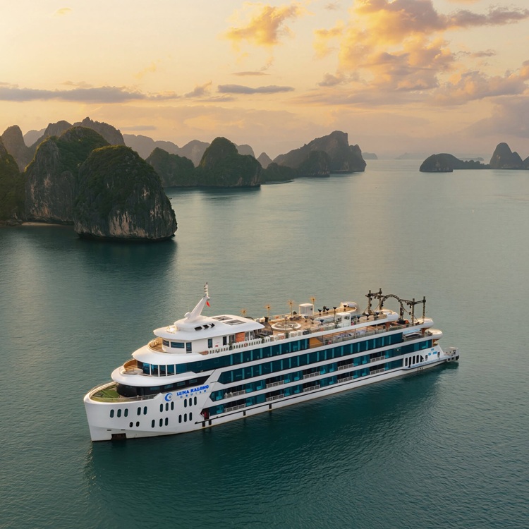 Du thuyền Luna Halong Cruise 2 ngày 1 đêm