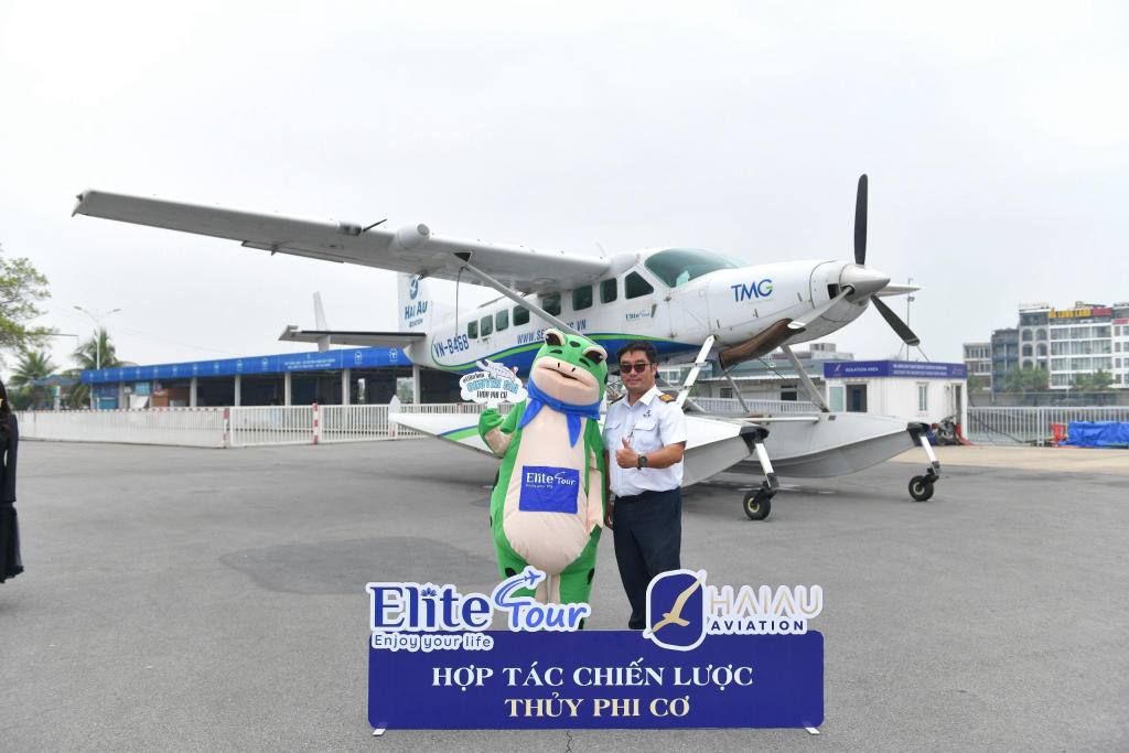 Combo thủy phi cơ Hạ Long + Du thuyền Hạ Long 5 sao