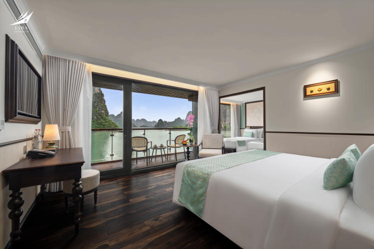 Du thuyền Lyra Grandeur Cruise 2 ngày 1 đêm vịnh Lan Hạ