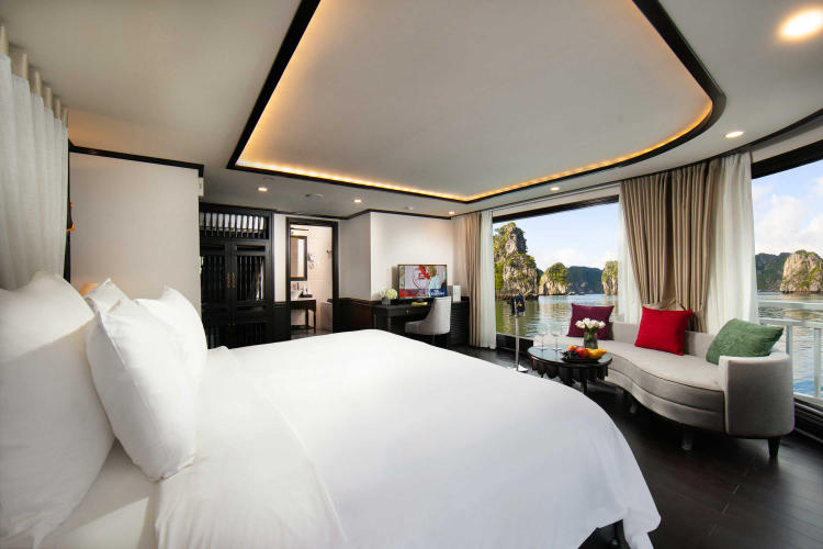 Du thuyền 5 sao Hermes Hạ Long 2 ngày 1 đêm