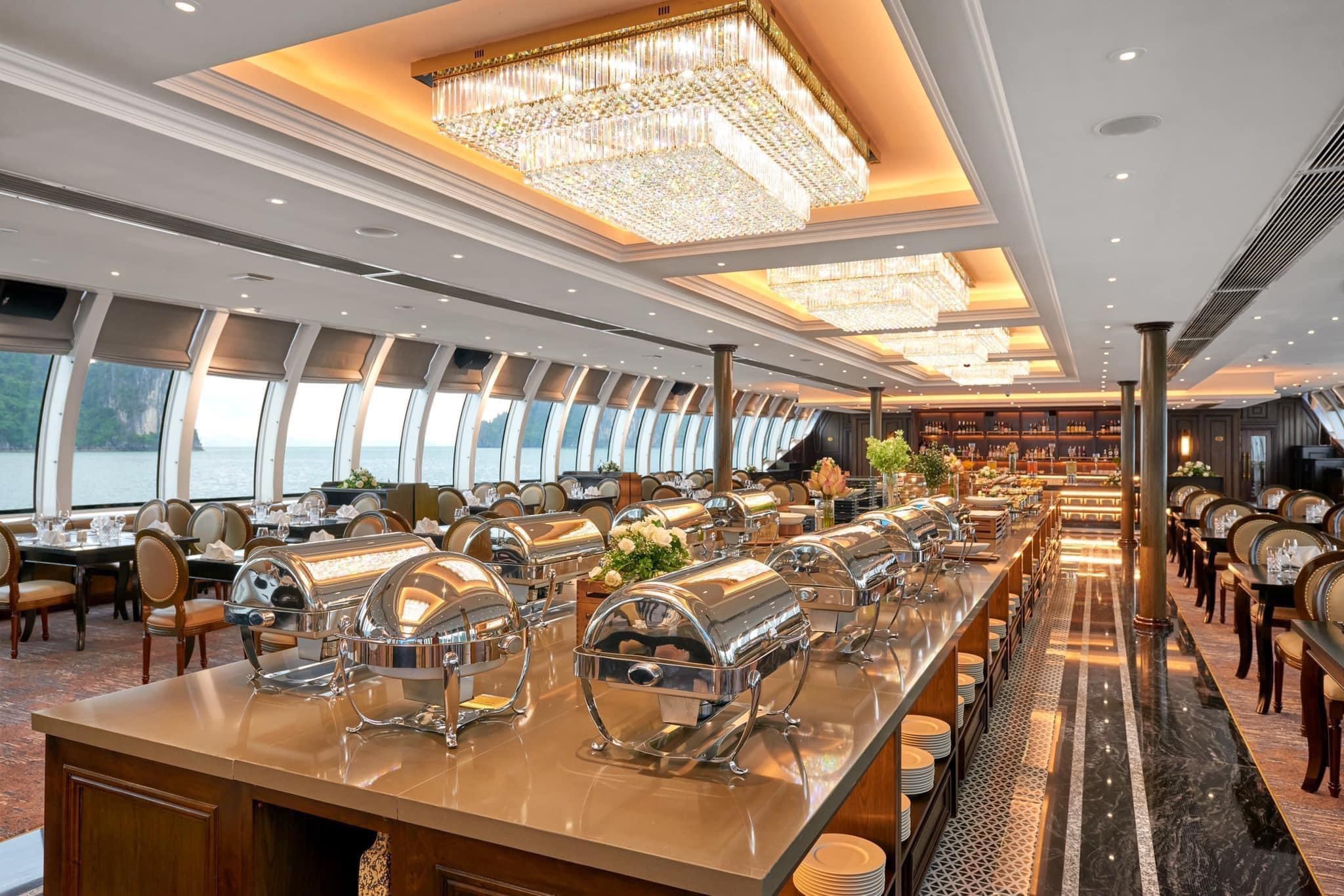 Nhà hàng du thuyền Paradise Delight Hạ Long 5 sao