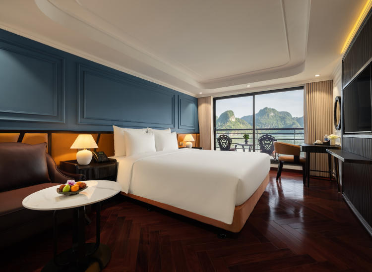 Du thuyền Diana Cruises 6 sao Lan Hạ 2 ngày 1 đêm