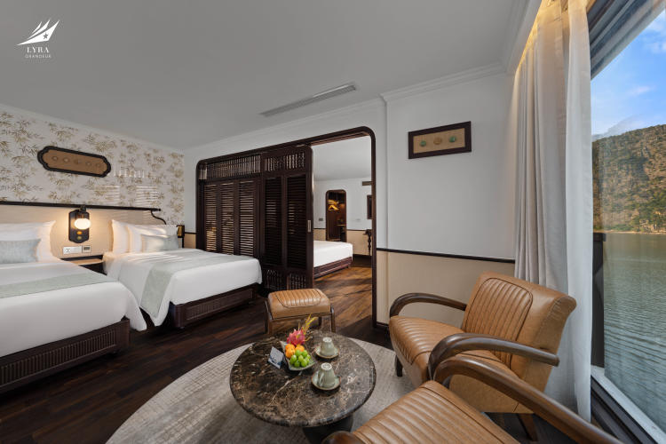 Du thuyền Lyra Grandeur Cruise 2 ngày 1 đêm vịnh Lan Hạ