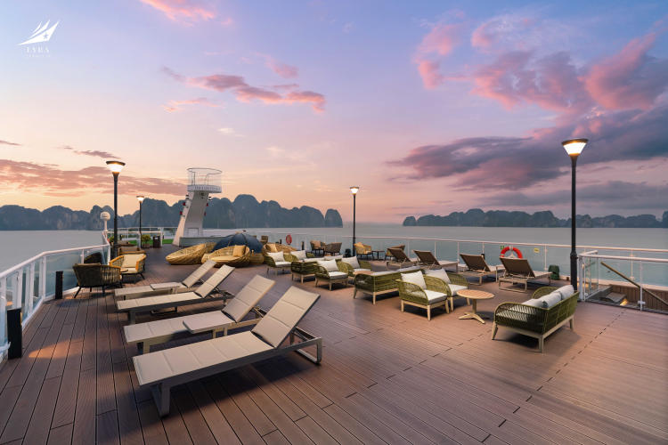 Du thuyền Lyra Grandeur Cruise 2 ngày 1 đêm vịnh Lan Hạ