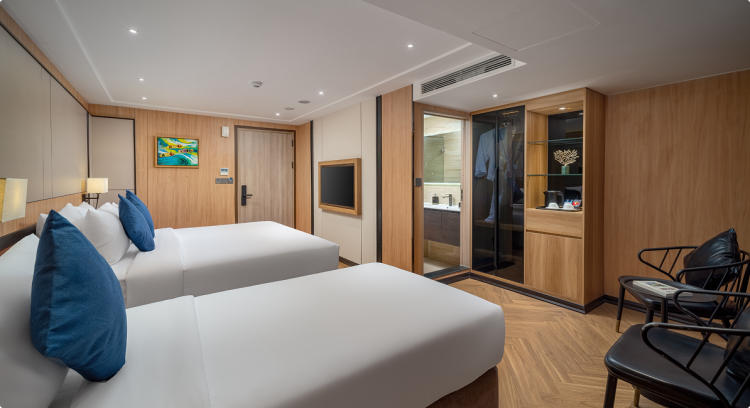 Du thuyền Luna Halong Cruise 2 ngày 1 đêm