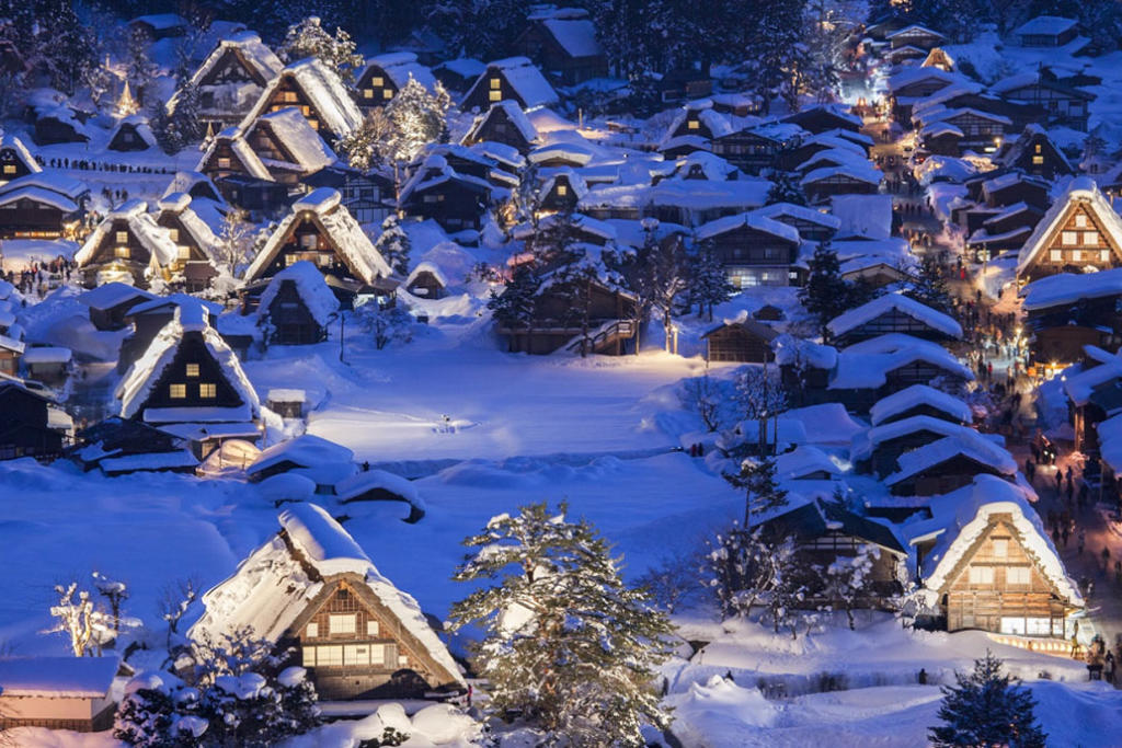 Tour Đón Năm Mới Ở Làng Cổ Tích Shirakawago