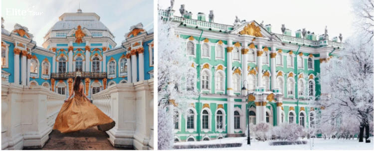 Tour Nga 9N8Đ Hành trình Huyền Thoại Xứ Bạch Dương