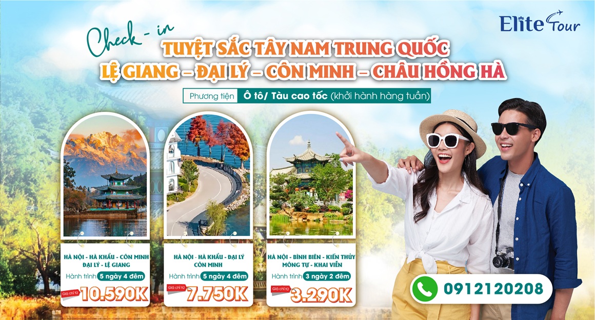 Tour du lịch Vân Nam Trung Quốc