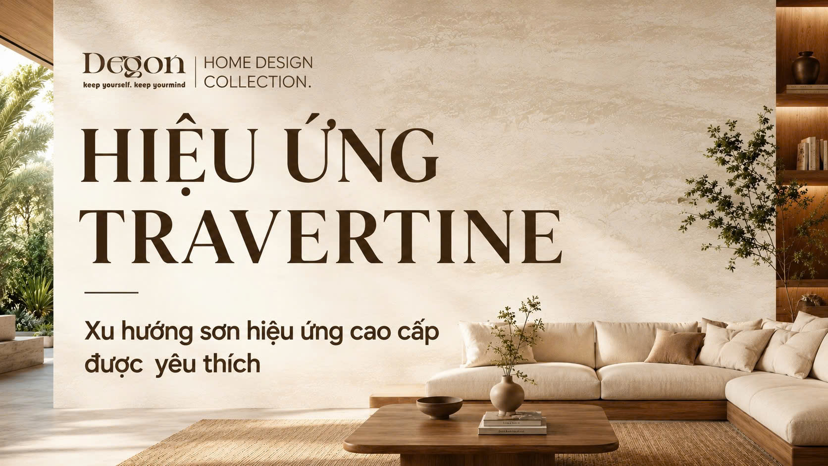 Hiệu Ứng Travertine – Xu Hướng Sơn Hiệu Ứng Cao Cấp Được Yêu Thích Trong Kiến Trúc Hiện Đại