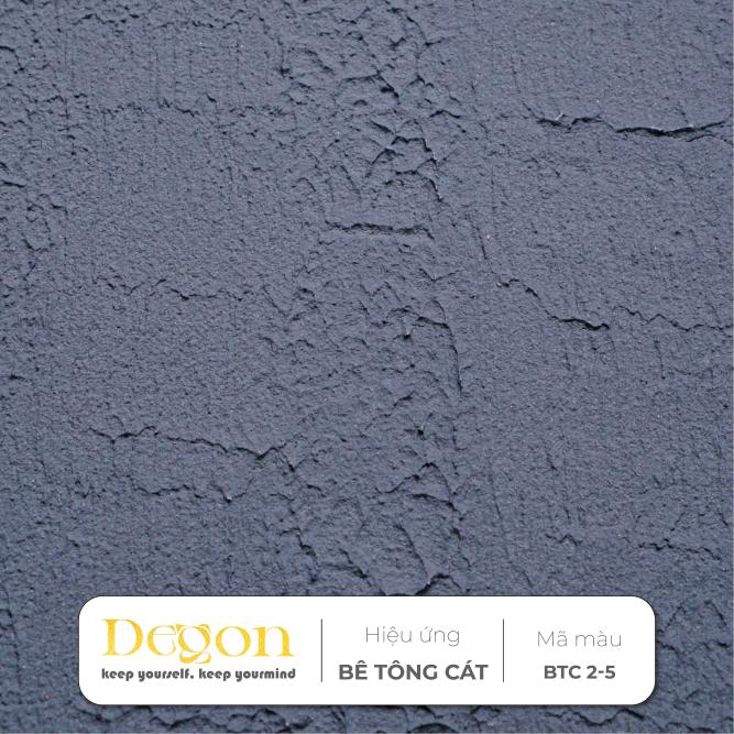 Combo 10m2 Sơn hiệu ứng Bê Tông Cát |Định mức 10m2]|HIỆU ỨNG DE'GON