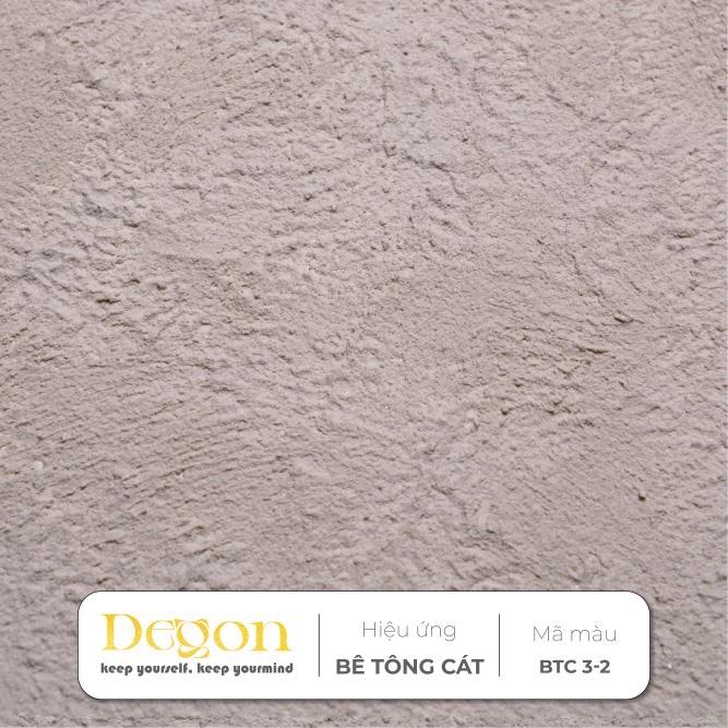 Sơn hiệu ứng bê tông cát[4,5kg] Định mức 2-3m2|HIỆU ỨNG DE'GON