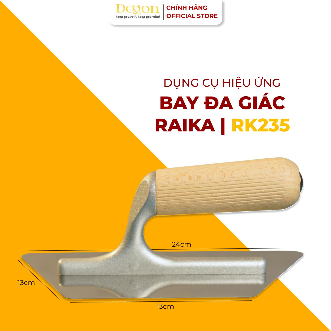 Bay đa  giác thi công sơn hiệu ứng Raika[RK235]|HIỆU ỨNG DE'GON
