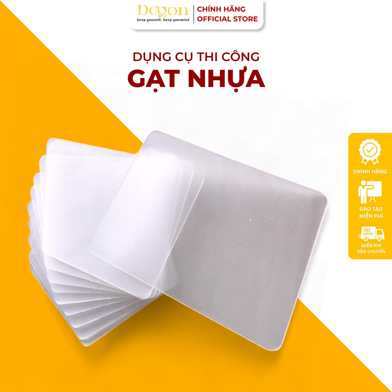 Tấm gạt nhựa thi công sơn hiệu ứng, bền, dễ thi công [GAT016]|HIỆU ỨNG DE'GON