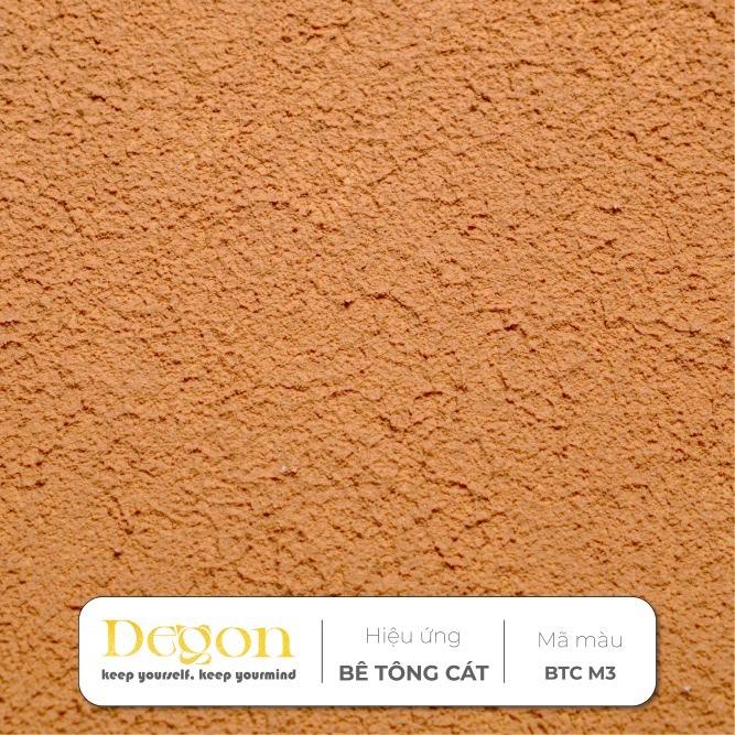Sơn hiệu ứng bê tông cát[1,5kg] Định mức 0,5-1m2|HIỆU ỨNG DE'GON