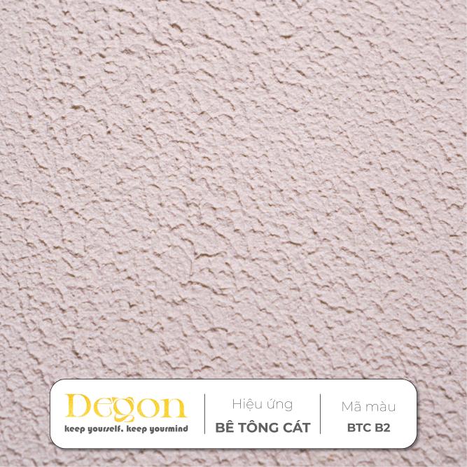 Combo 10m2 Sơn hiệu ứng Bê Tông Cát |Định mức 10m2]|HIỆU ỨNG DE'GON