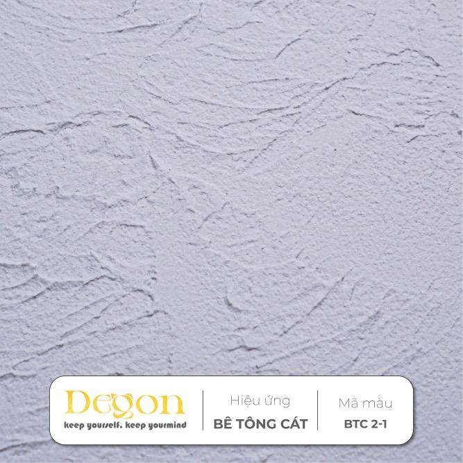 Sơn hiệu ứng bê tông cát[1,5kg] Định mức 0,5-1m2|HIỆU ỨNG DE'GON
