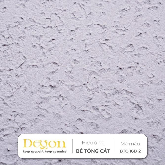 Sơn hiệu ứng bê tông cát[1,5kg] Định mức 0,5-1m2|HIỆU ỨNG DE'GON