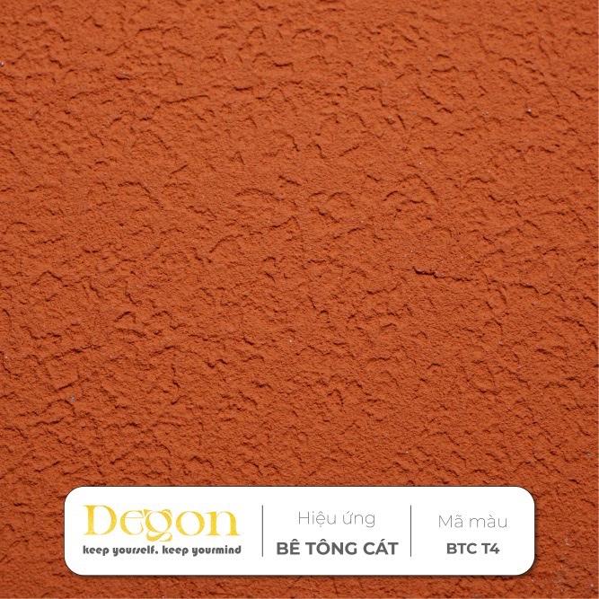 Sơn hiệu ứng bê tông cát[4,5kg] Định mức 2-3m2|HIỆU ỨNG DE'GON