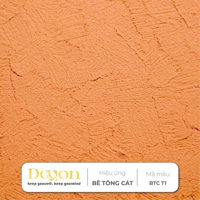 Sơn hiệu ứng bê tông cát[1,5kg] Định mức 0,5-1m2|HIỆU ỨNG DE'GON