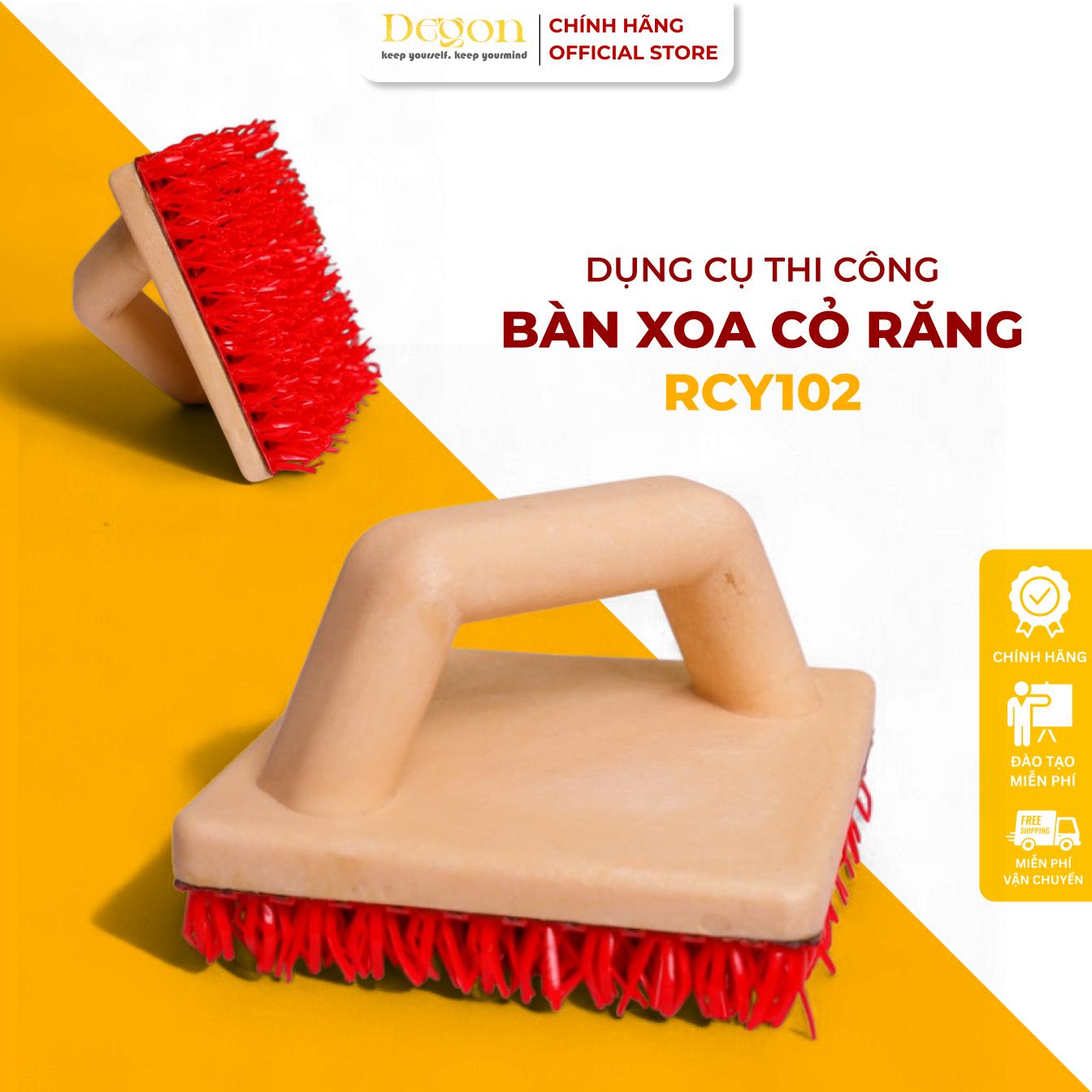 Bàn cào xước thi công sơn hiệu ứng bê tông, bàn cào tạo vân hiệu ứng thi công sơn hiệu ứng [RCY102]|HIỆU ỨNG DE'GON