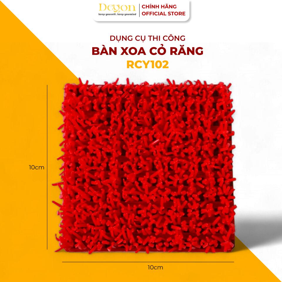 Bàn cào xước thi công sơn hiệu ứng bê tông, bàn cào tạo vân hiệu ứng thi công sơn hiệu ứng [RCY102]|HIỆU ỨNG DE'GON