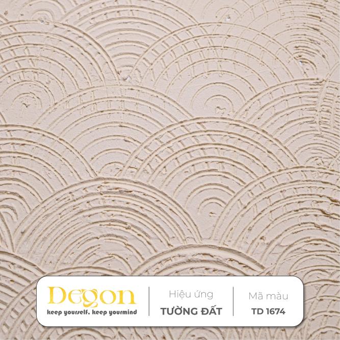 Sơn hiệu ứng Tường đất[1,5kg] Định mức 0,6-0,8m2|HIỆU ỨNG DE'GON