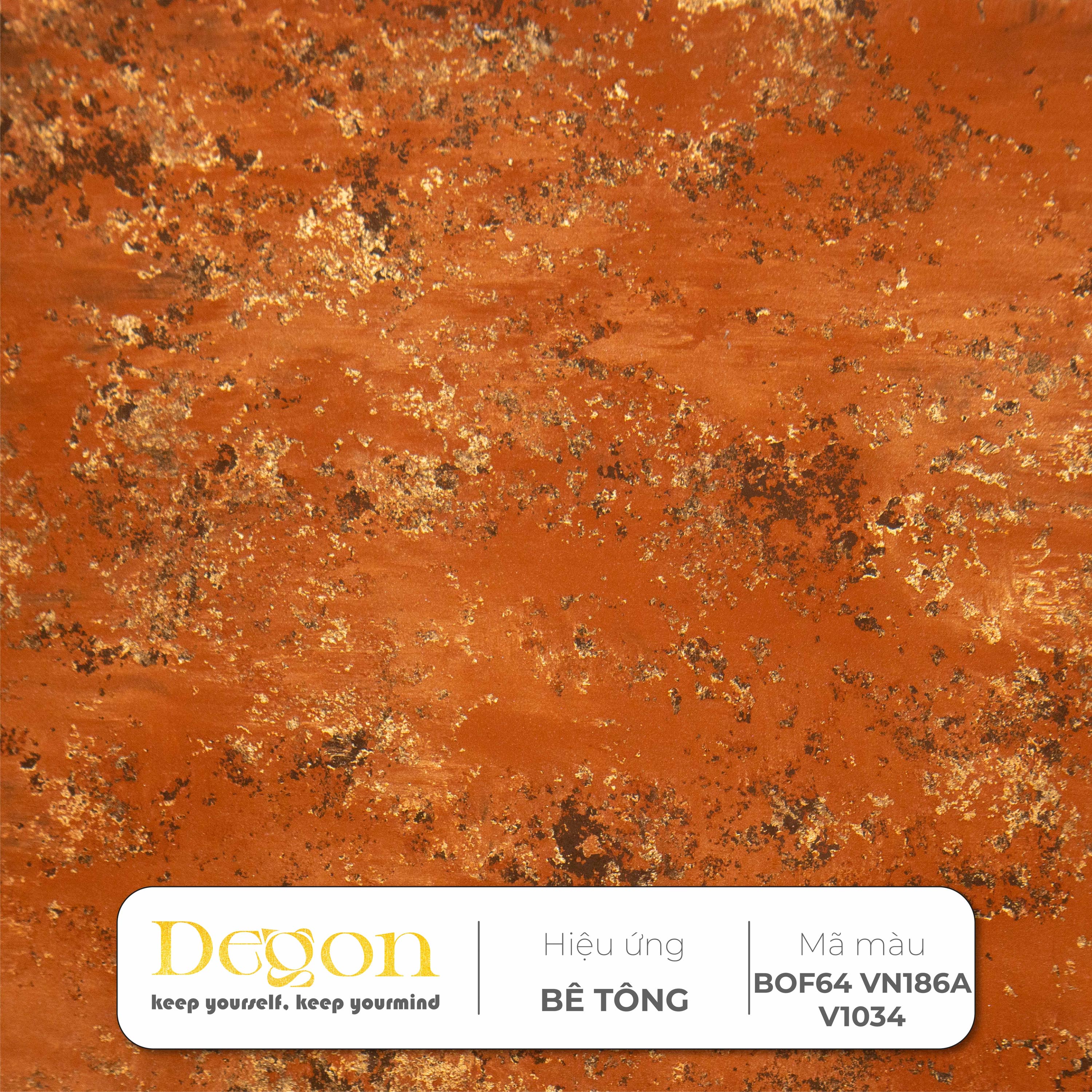 Vibrant Rust (Cam rỉ tươi) | Mã màu bof64-vn186a-v1034