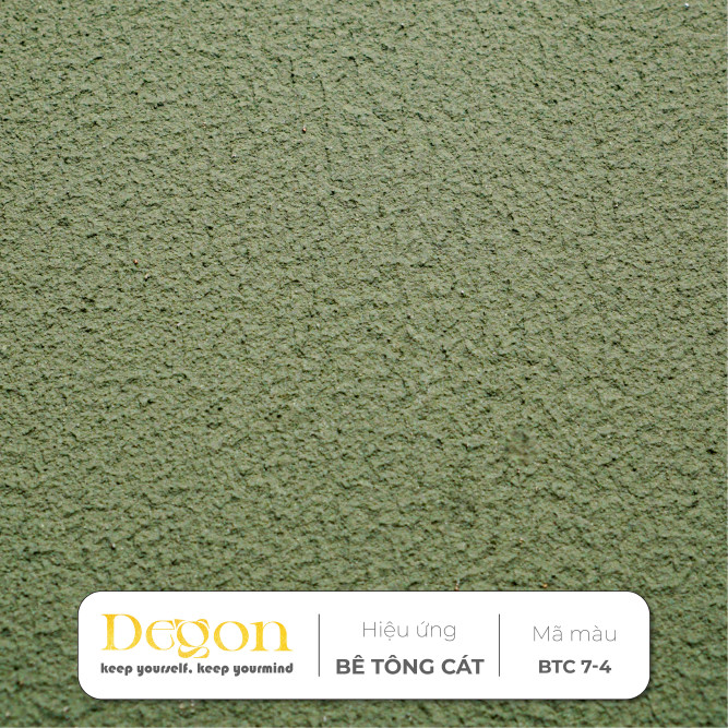 Sơn hiệu ứng bê tông cát[24kg]| Định mức 10-12m2| HIỆU ỨNG DE'GON