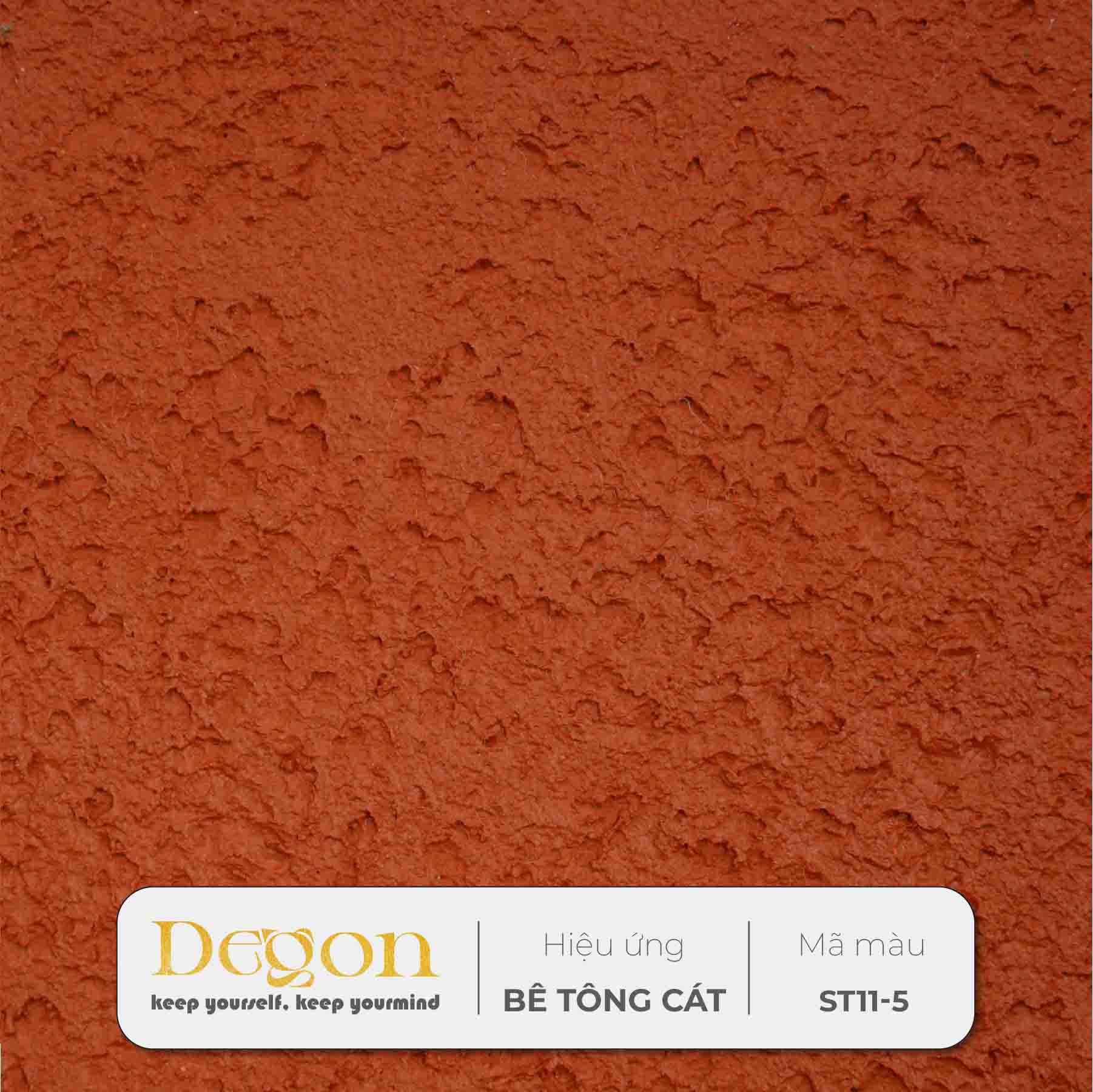 Deep Terracotta (Đỏ Đất Đậm) | Mã màu (ST11-5)