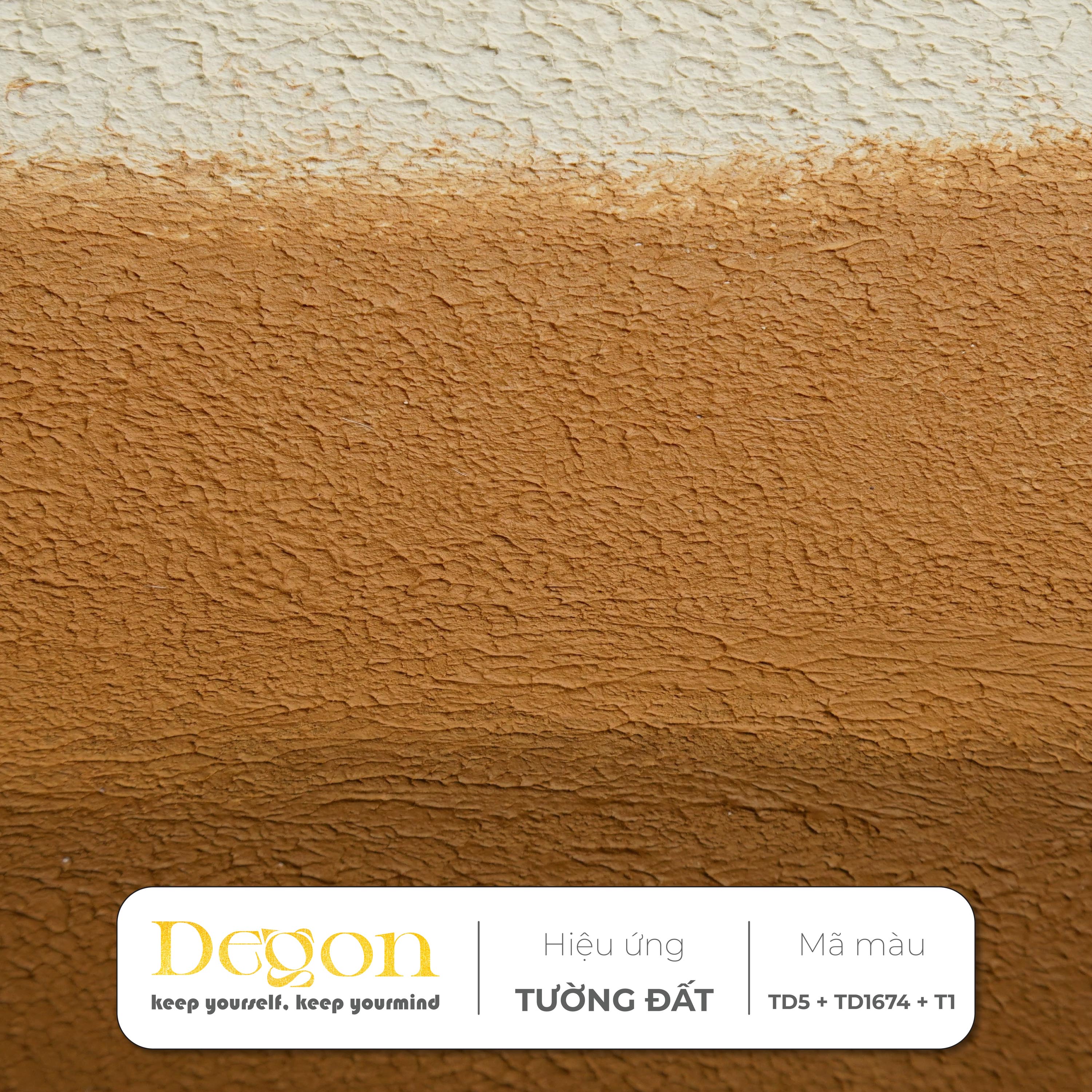 Golden Ochre (Vàng Đất) | Mã màu TD5 + TD1674 + T1