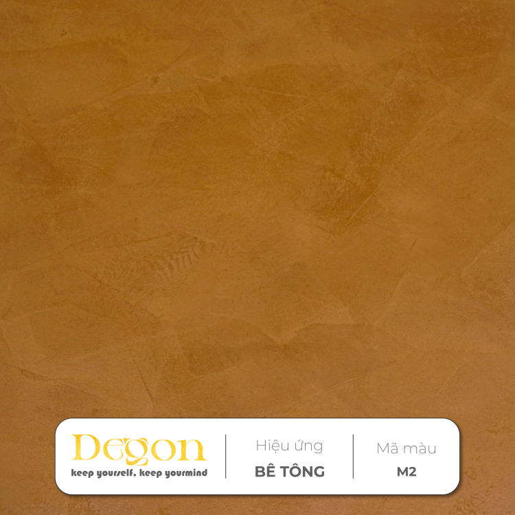 Sơn hiệu ứng bê tông tone Nâu[1,5kg]| -  Định mức 2-3m2 | HIỆU ỨNG DE'GON