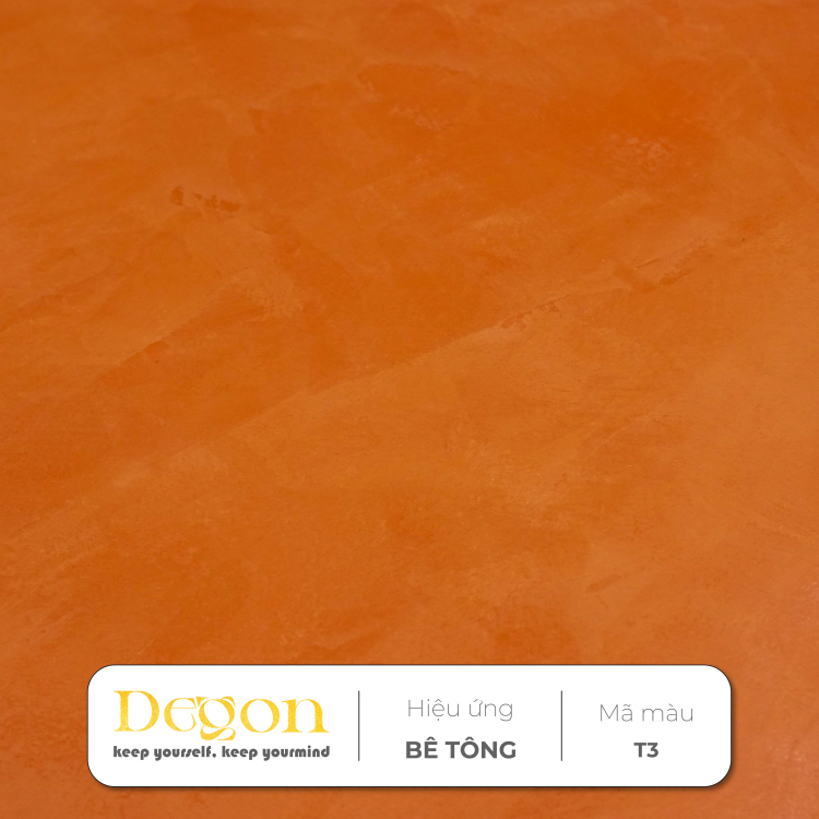 Sơn hiệu ứng bê tông tone Nâu[1,5kg]| -  Định mức 2-3m2 | HIỆU ỨNG DE'GON
