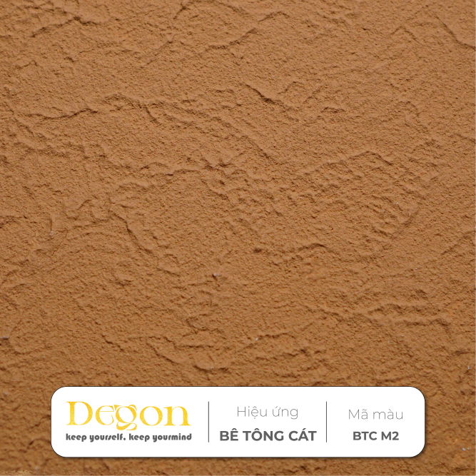 Combo 5m2 sơn hiệu ứng bê tông cát [Định mức 5m2]|HIỆU ỨNG DE'GON
