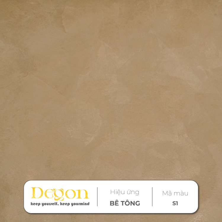 Combo 10m2 sơn hiệu ứng bê tông vân gạt 1 màu[Định mức 10m2]|HIỆU ỨNG DE'GON