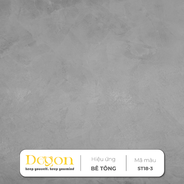 Combo 5m2 sơn hiệu ứng bê tông vân gạt 1 màu |Định mức 5m2]|HIỆU ỨNG DE'GON