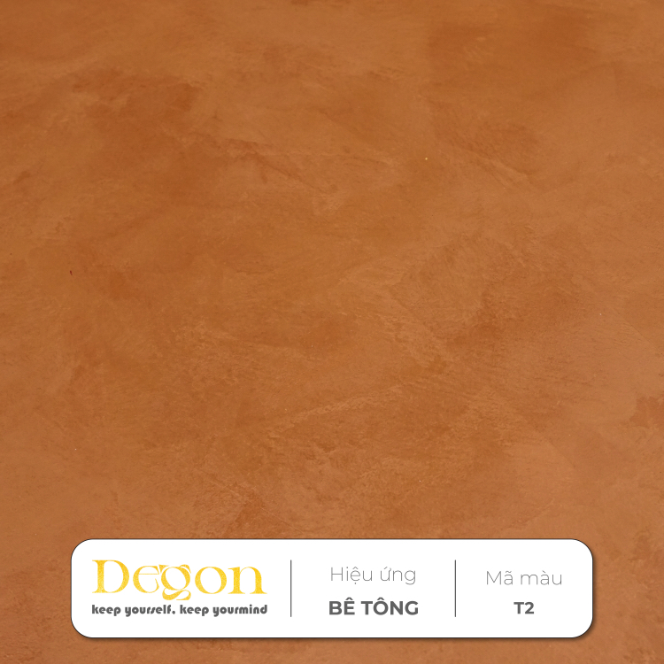 Sơn hiệu ứng bê tông tone Đỏ hồng [1,5kg]| - Định mức 2-3m2| HIỆU ỨNG DE'GON