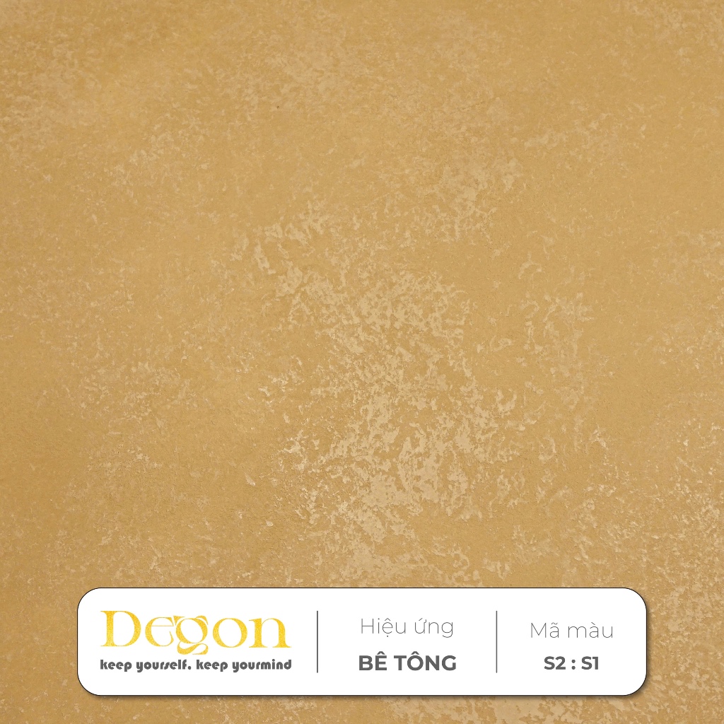 Combo 5m2 -  hiệu ứng bê tông vân chấm/xoa 2 màu[Định mức 5m2 tường]|HIỆU ỨNG DE'GON