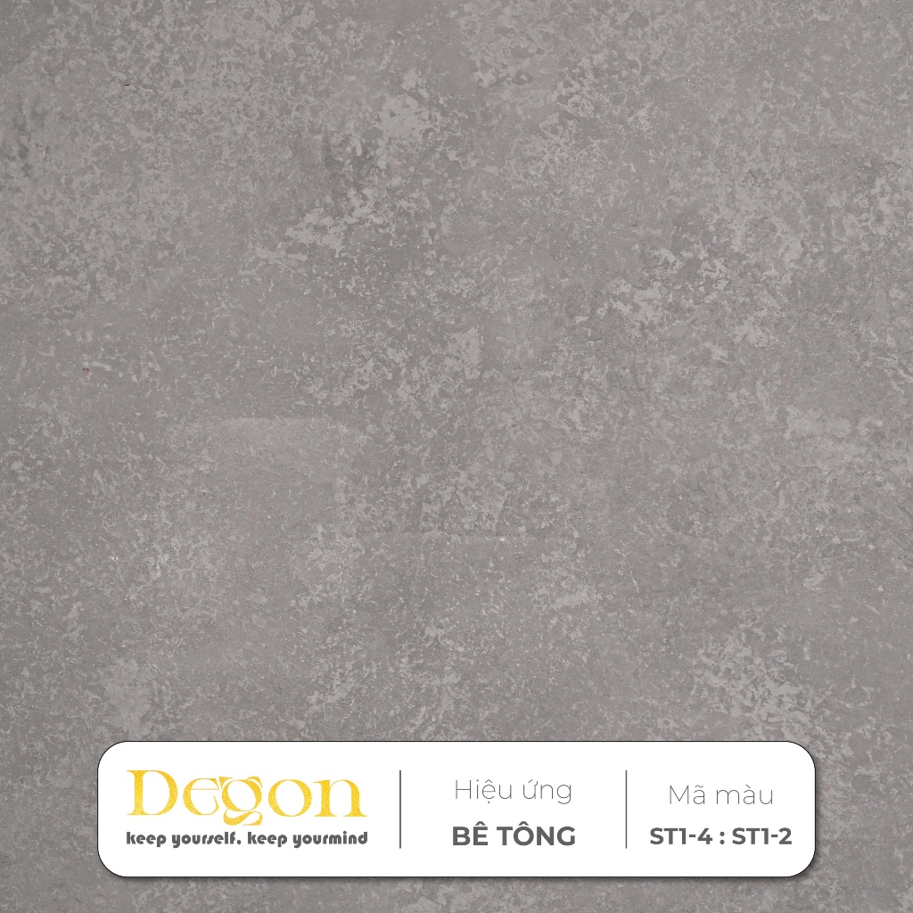 Combo 5m2 -  hiệu ứng bê tông vân chấm/xoa 2 màu[Định mức 5m2 tường]|HIỆU ỨNG DE'GON