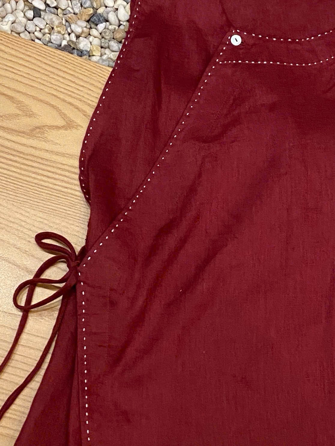 STILLNESS TOP burgundy