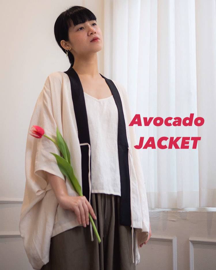 Áo khoác AVOCADO màu kem