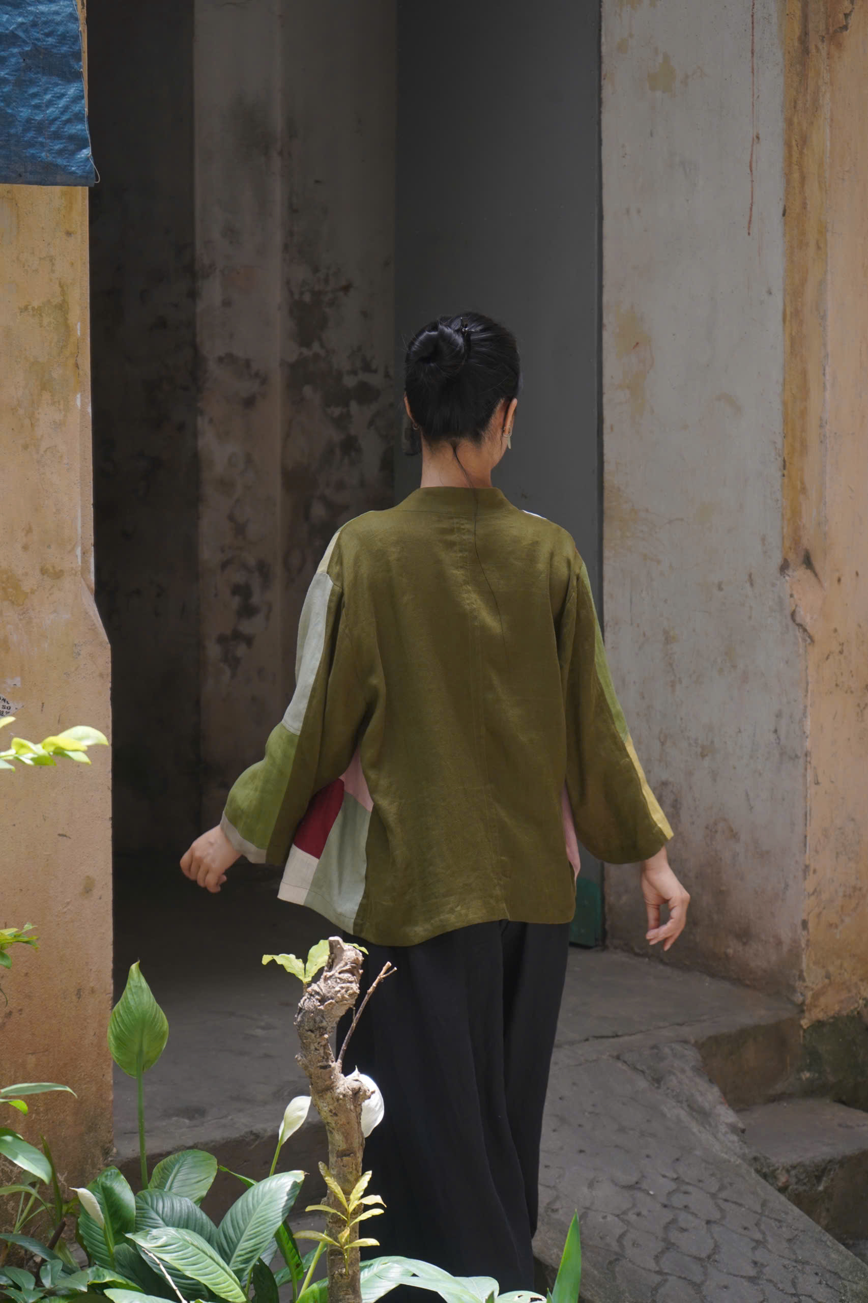 áo ghép vải