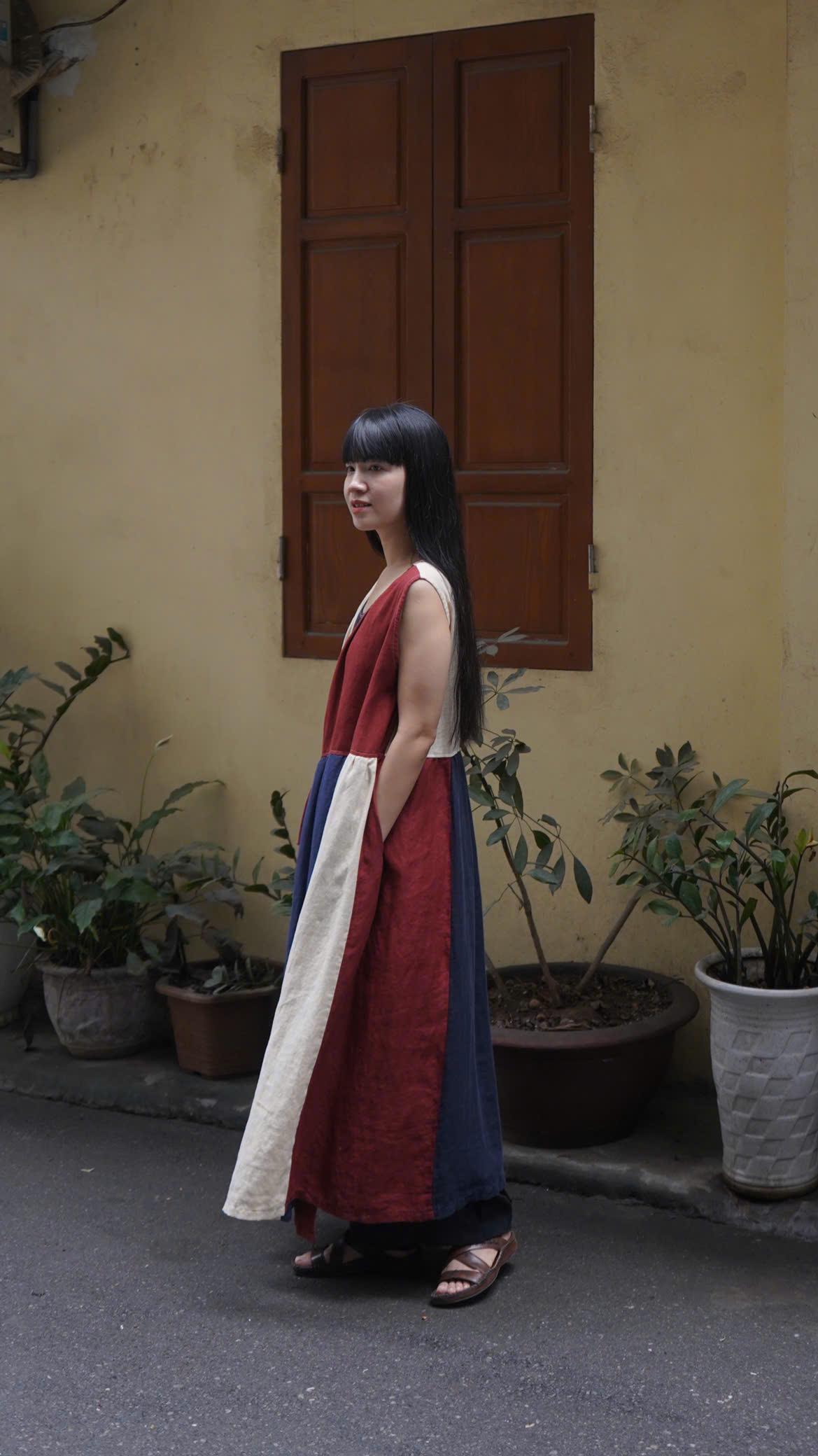 stillness ghép vải
