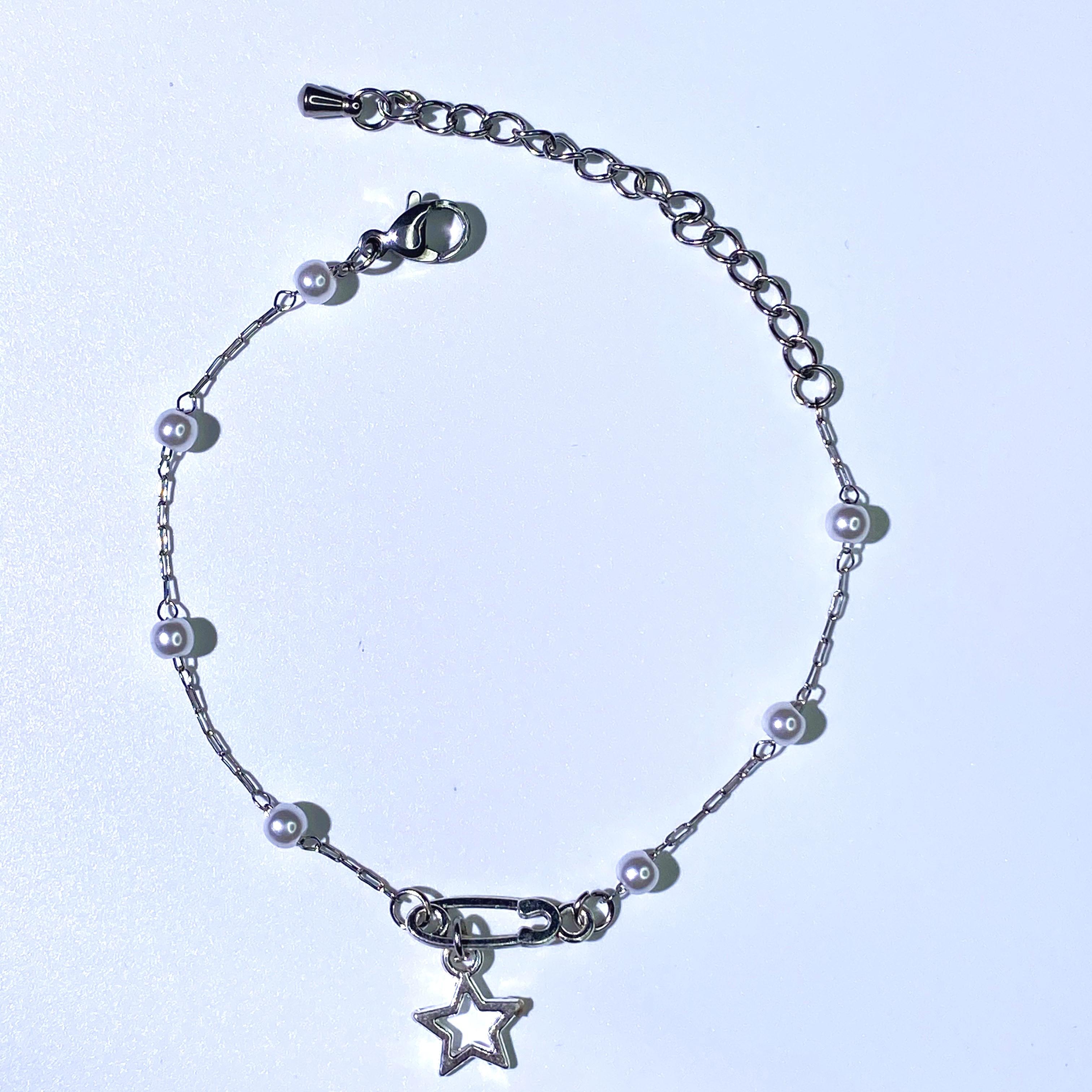 Safety pin bé - Vòng Tay Safety Pins Lonely Star Vì Sao ? vòng tay  nữ titanium