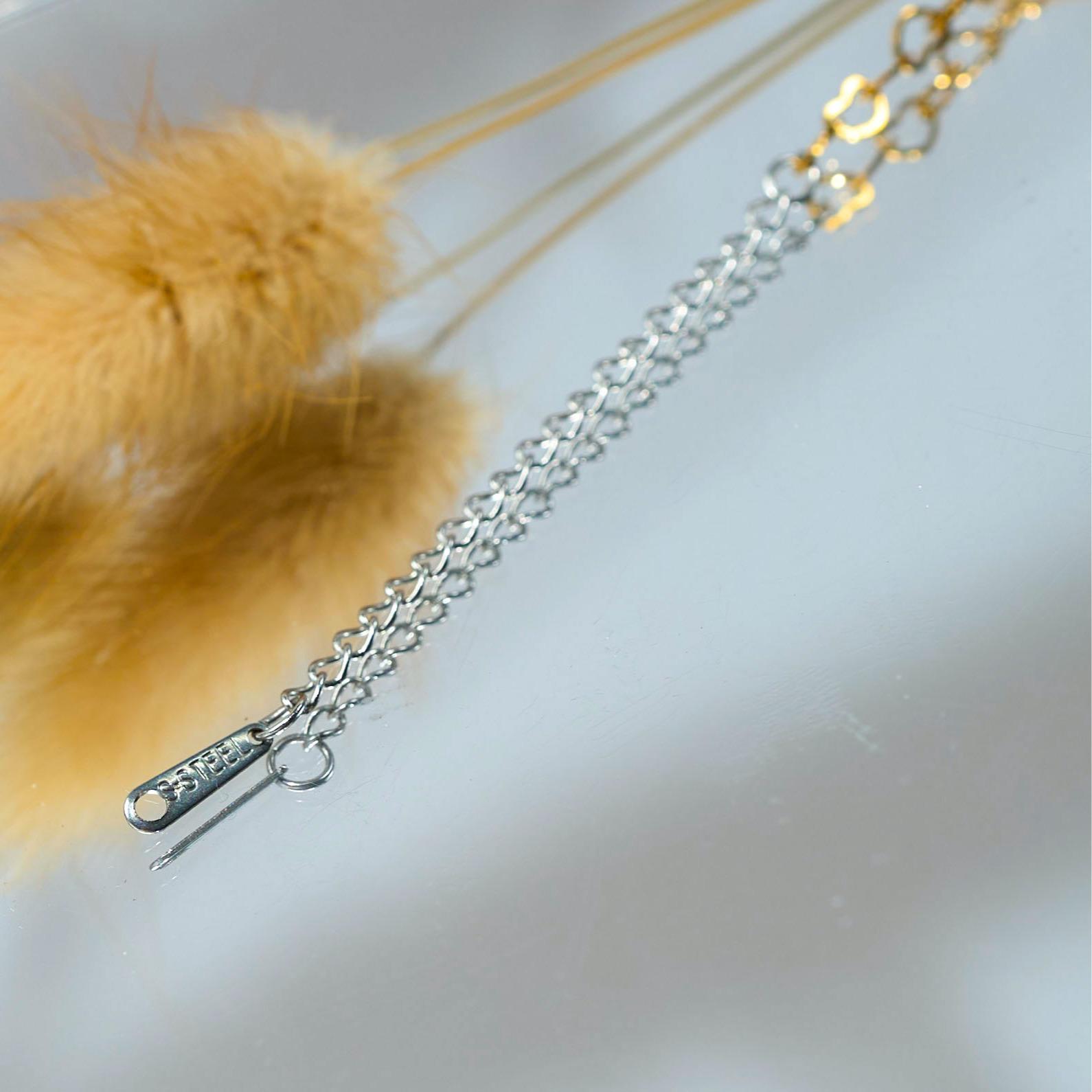Vòng tay Safety Pin Heart Breaker - Lắc Tay Nữ. Phụ Kiện  Titanium - Không Đen Rỉ Xuống Màu