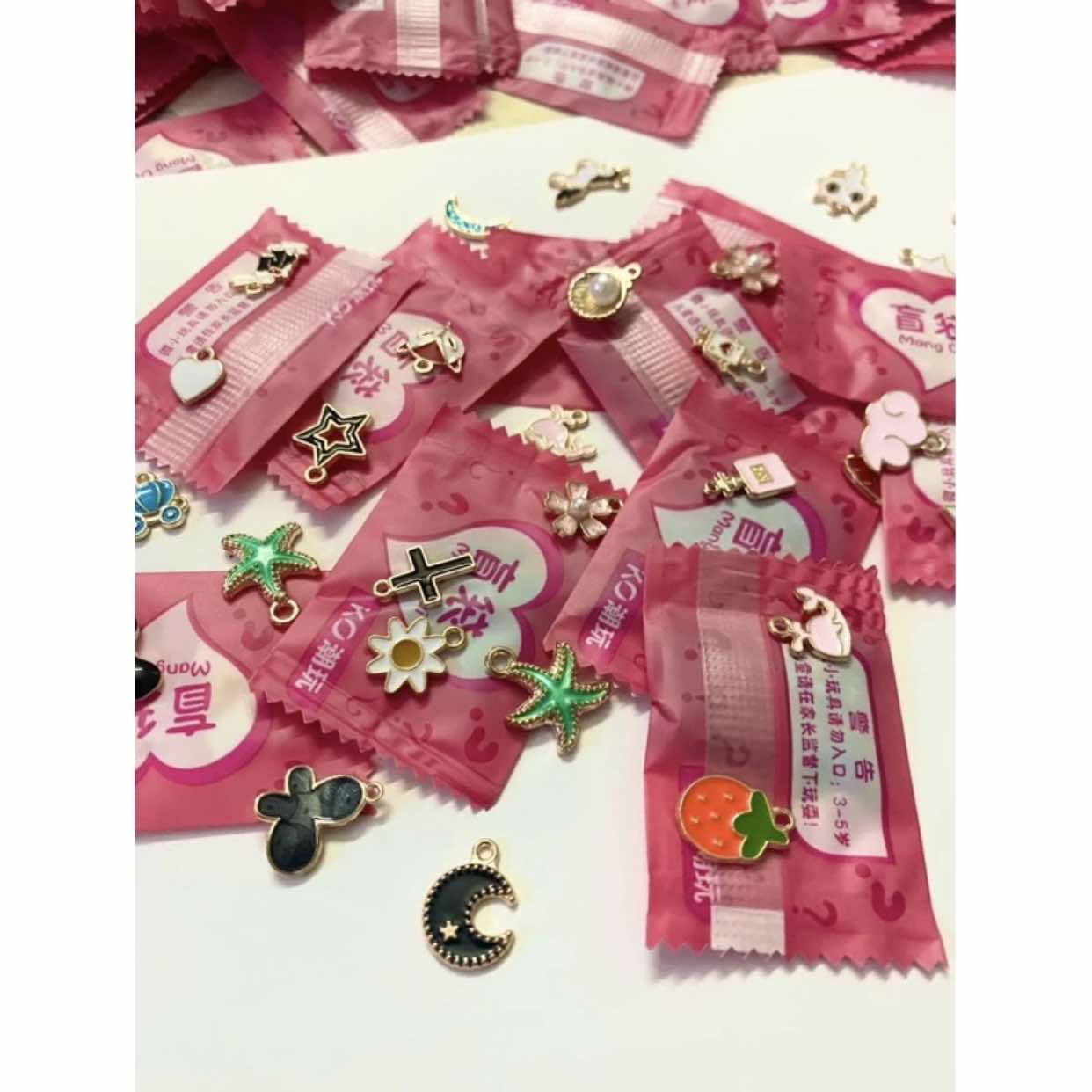 Lắc Chân Mini Safetypins Dây Trơn Bầu Trời Sao - Vòng Chân Chuông Charm Ngôi Sao Women Chain