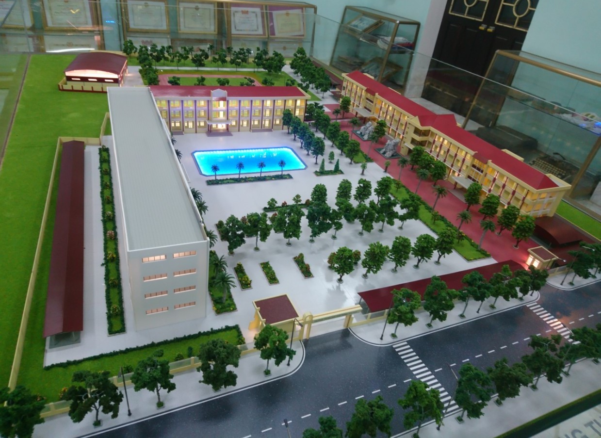 Làm Sa Bàn Trường Học – Giải Pháp Mô Hình Giáo Dục Trực Quan