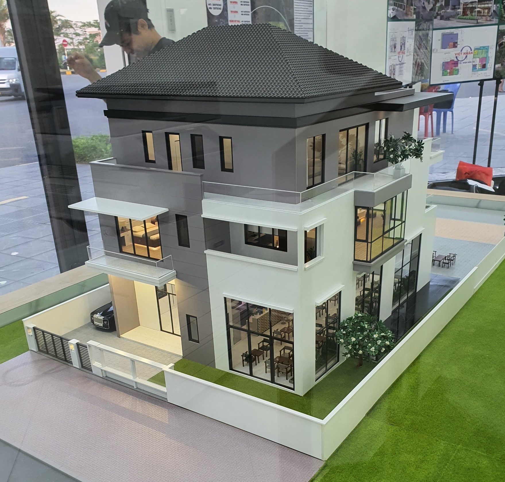 Mô hình nhà mẫu dự án SAPHIA GEM- Vsip Hải Phòng