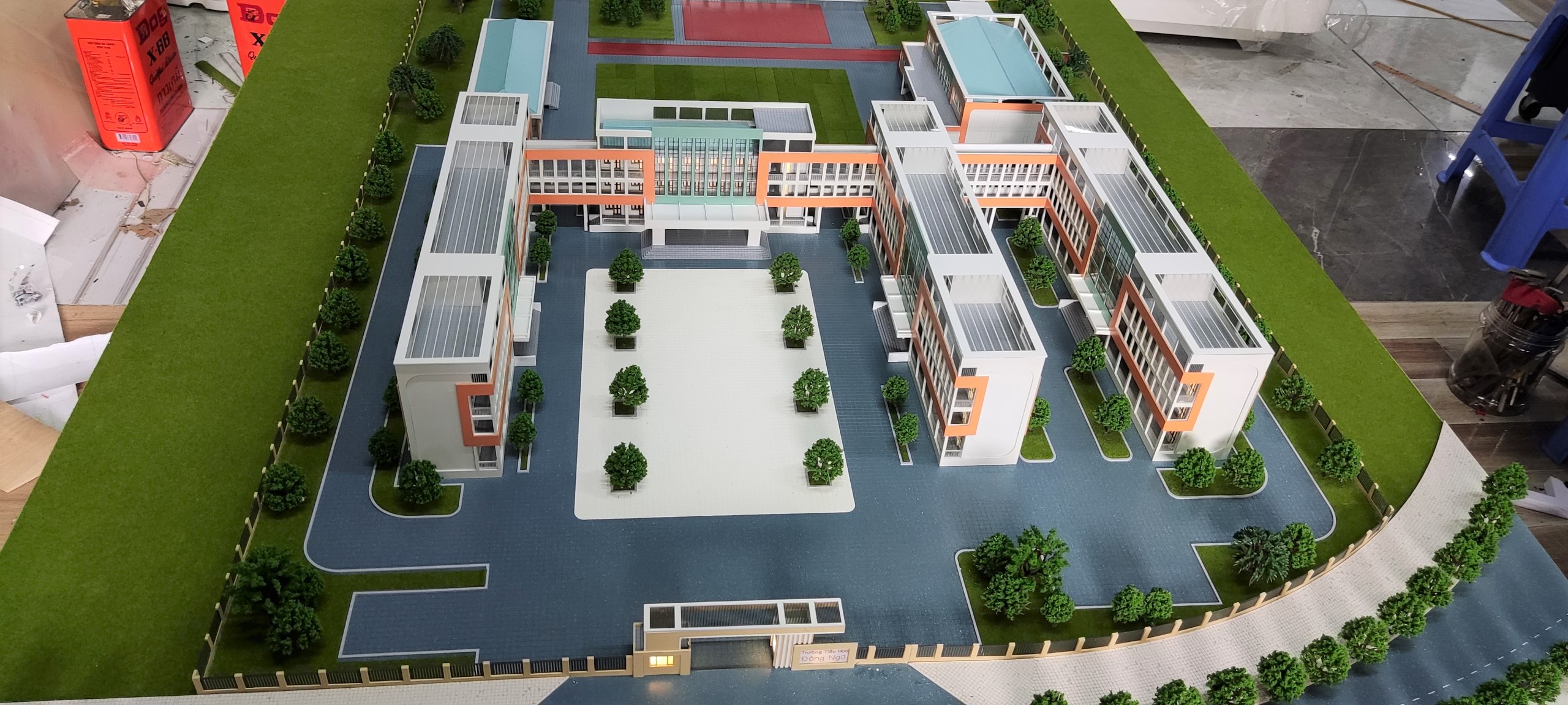Sa bàn trường THPT Tiên Yên - Quảng Ninh