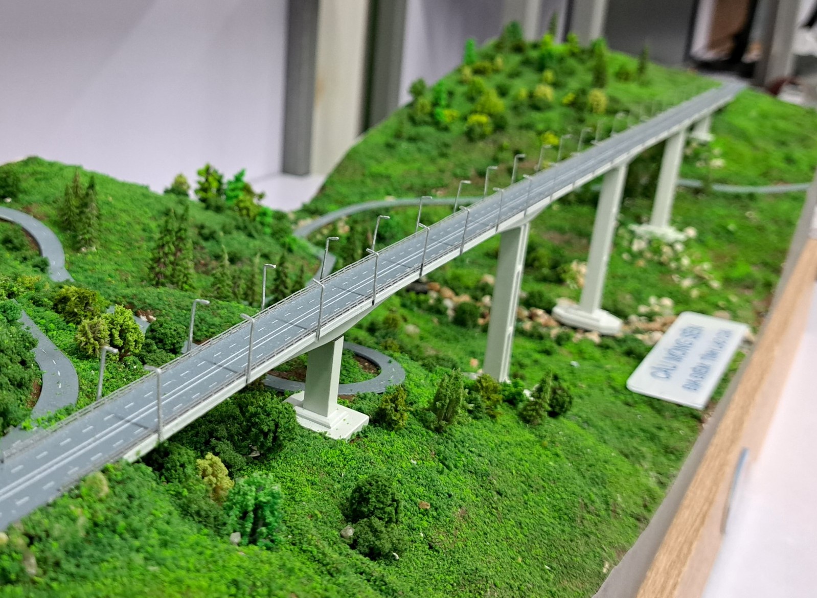 Mô hình Cầu Mỹ Thuận, cầu Rạch Miễu, cầu Móng Sến